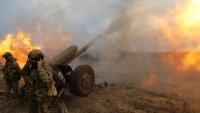 Руски складове с боеприпаси отново са под масиран обстрел с дронове