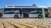 Първи на Балканите: Тестват водороден автобус по улиците на София