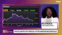 Акциите на SpaceX продължават да поевтиняват