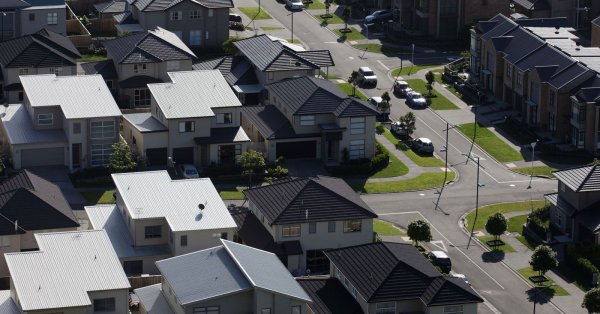 Тримесечният спад на цените на жилищата в Нова Зеландия е