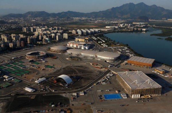 
	Изглед към Олимпийския парк.

	Снимка: Ройтерс
