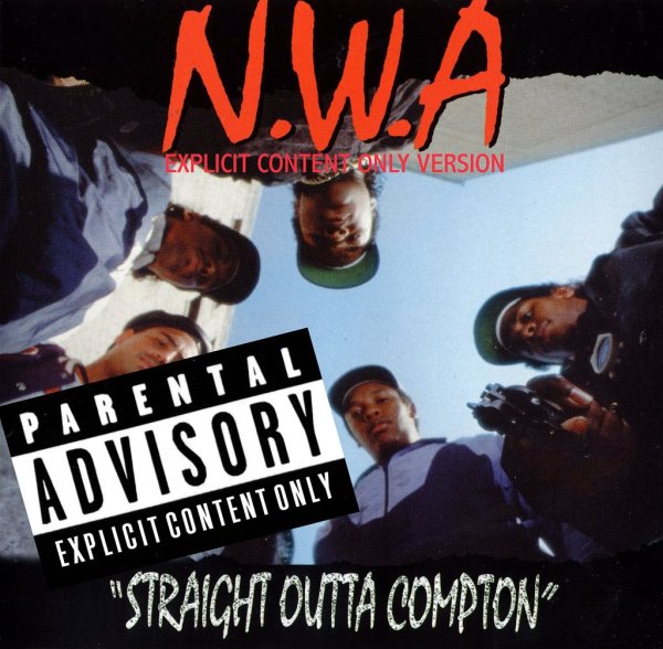 
	N.W.A. се състои от Доктор Дре, Ийзи-И, Айс Кюб, Ди Джей Йела, ЕмСи Рен, Арабският принц и D.O.C. Вторият им албум, &ldquo;Straight Outta Compton&rdquo;, отбелязва дебюта на гангстерския рап.
