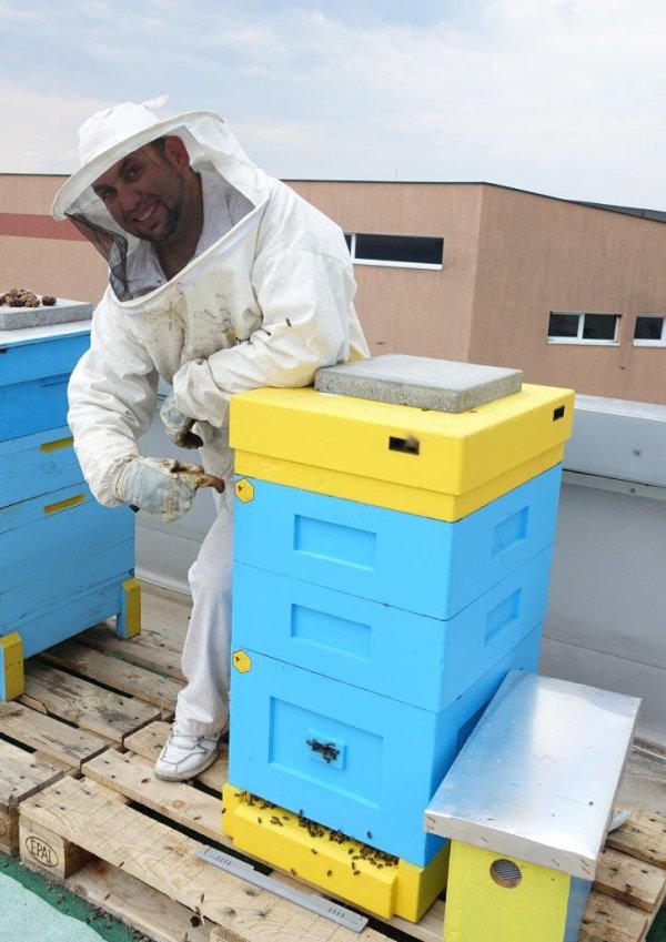 
	Георги Кръстев (27) е най-младият пчелар в проекта, но вече има собствени 50 пчелни семейства, който отглежда в гр. Айтос. Той е запален по спортен риболов и като типична състезателна натура, иска да спечели титлата на HomeMax &bdquo;Най-добър пчелар на 2015&ldquo;. Вече е изследвал околностите на магазина в Бургас, идентифицирайки посевите с подходяща паша за поверените му пчели.
