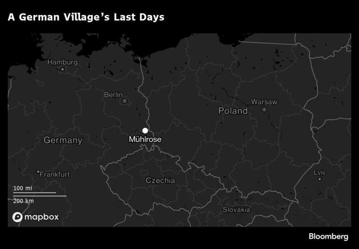 Последните дни на едно германско село. Изображение: Bloomberg