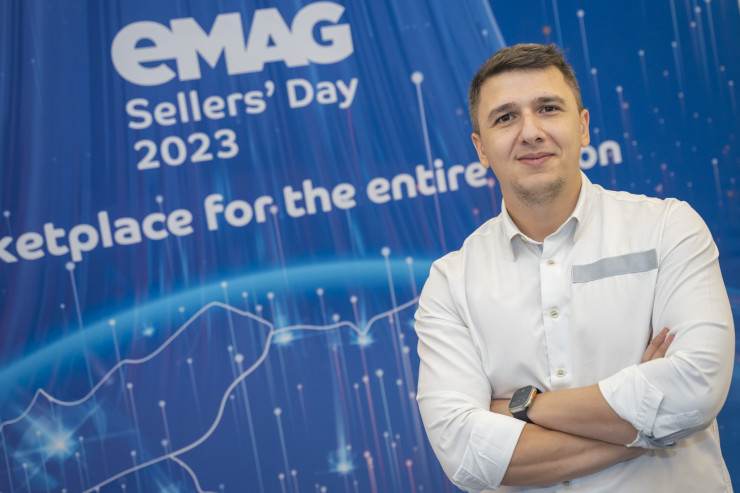 Силвиу Гугуи, управител на eMAG България. Снимка: eMAG